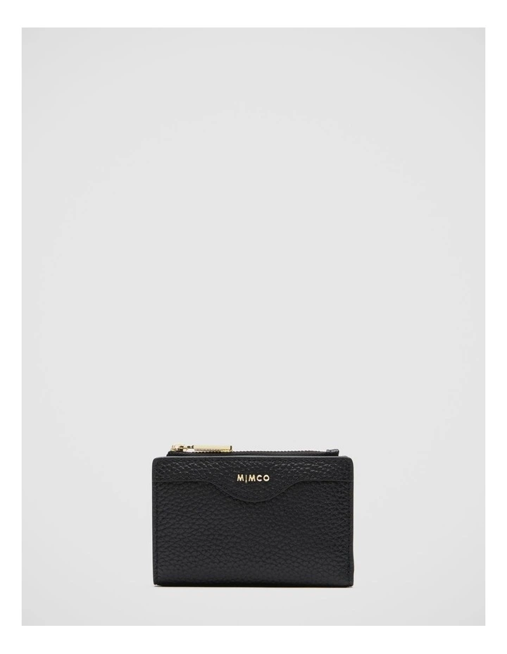 Jett Wallet in Black Light Gold