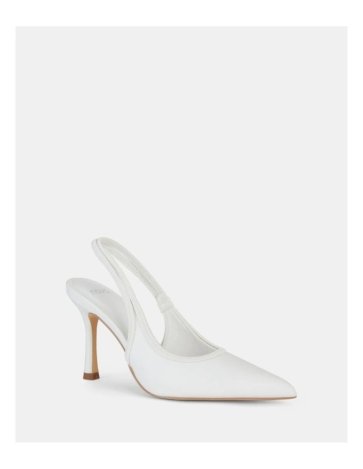 Ianthe Heels in White