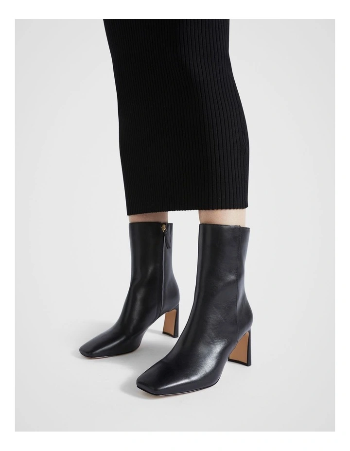 Ebony Ankle Boot in Black