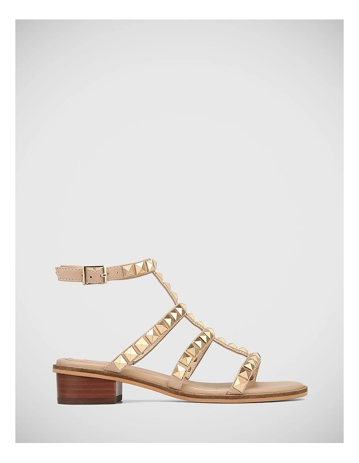 Trudy Leather Sandal in New Flesh
