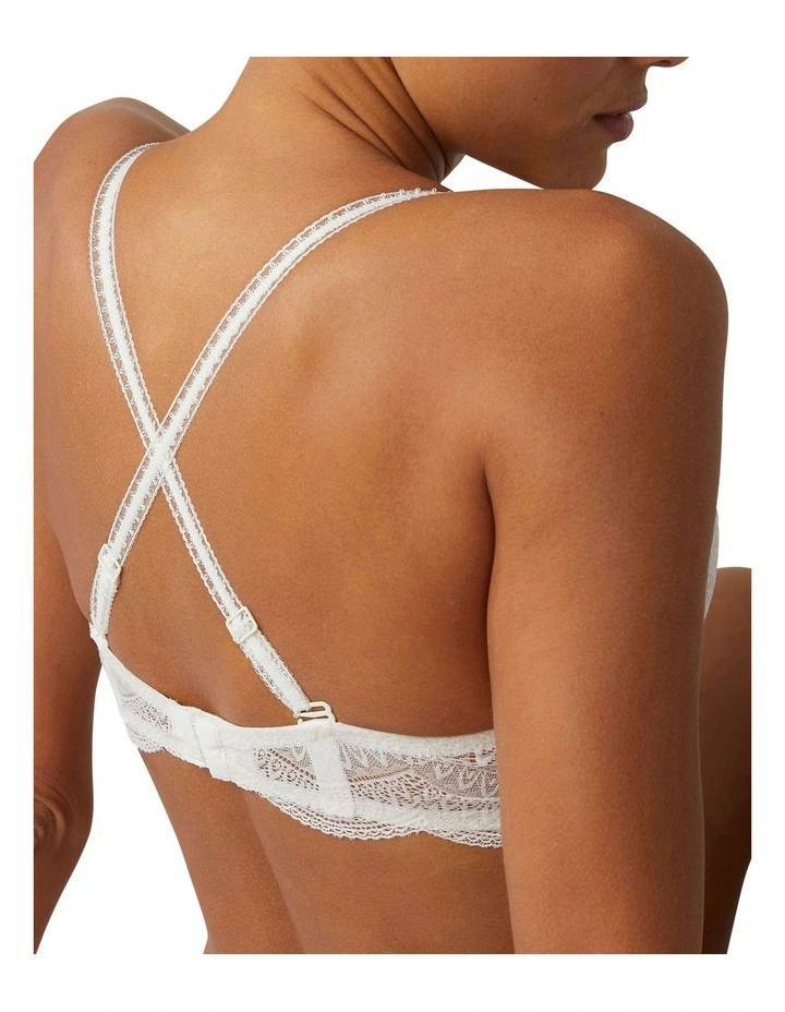 Karma Half Cup Bra in Ivory