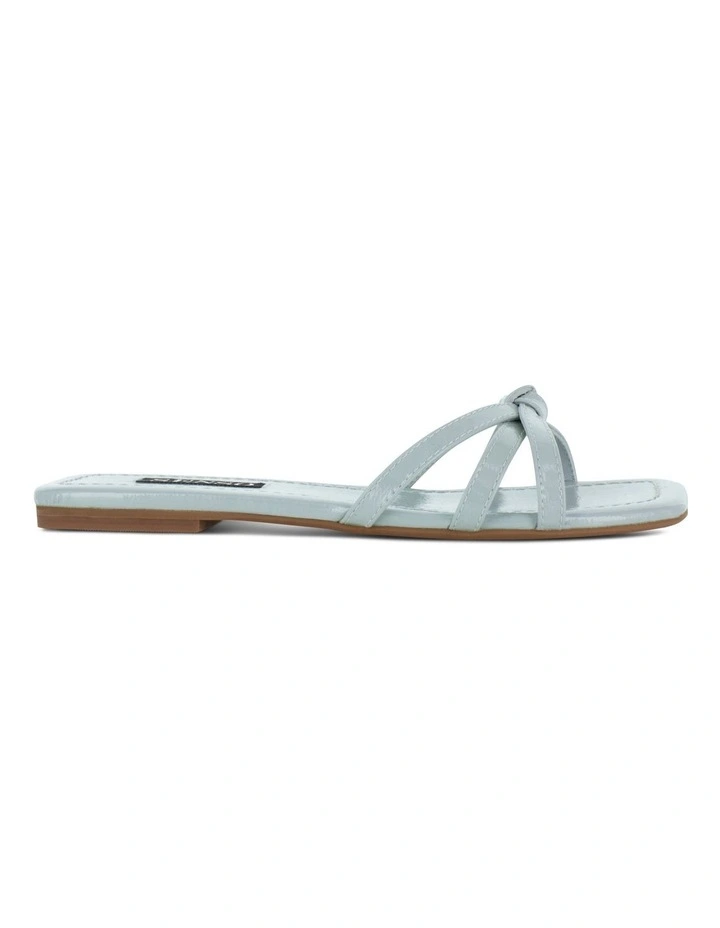 Heir Flat Sandals in Blue