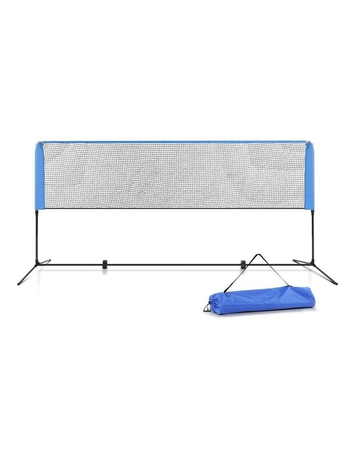 Portable Sports Net Stand Badminton Volleyball Tennis Soccer 3M 3FT Blue