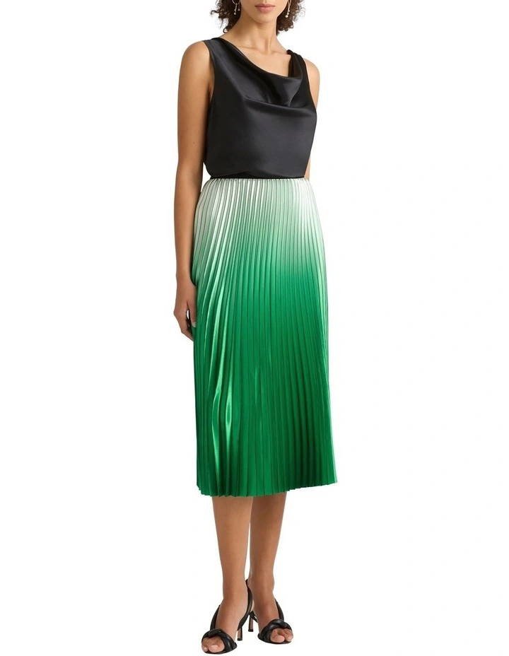Kate Silk Top in Black
