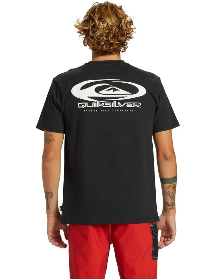 Orbital Oversized Short Sleeve T-Shirt in Black