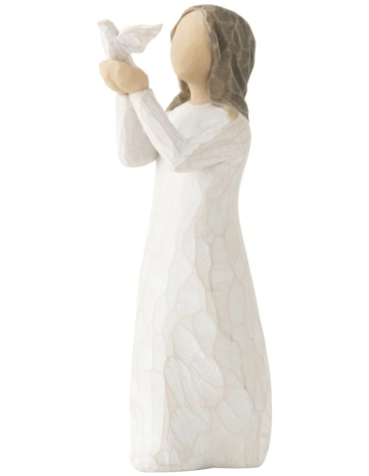 Soar Sculpted Figure in White