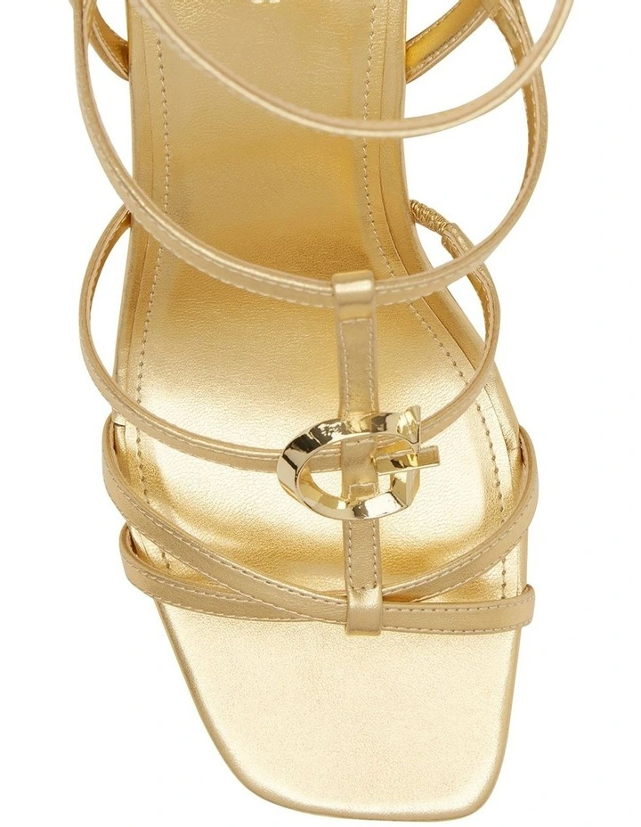 Felia Wedge Heels in Gold