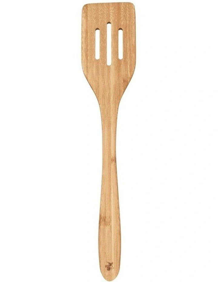 Evergreen Bamboo Slotted Turner 33cm in Natural