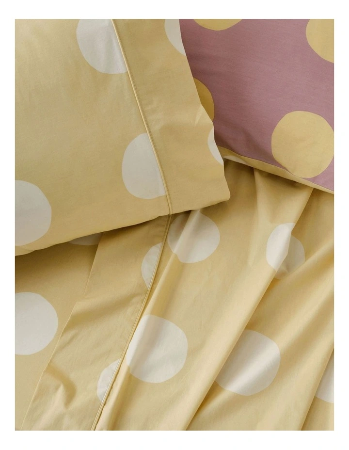 Roundabout Sheet Set in Wheat