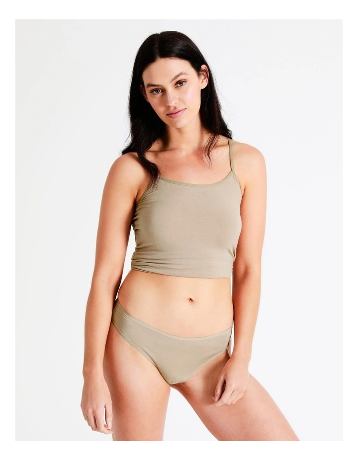 Modal G-string in Beige