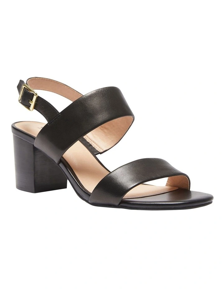 Hayley Sandals In Black Leather