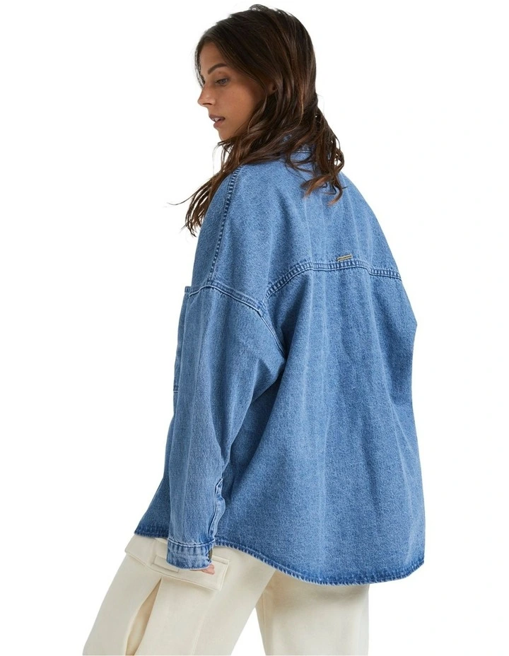 My Go To Jacket in Blue Rinse Indigo