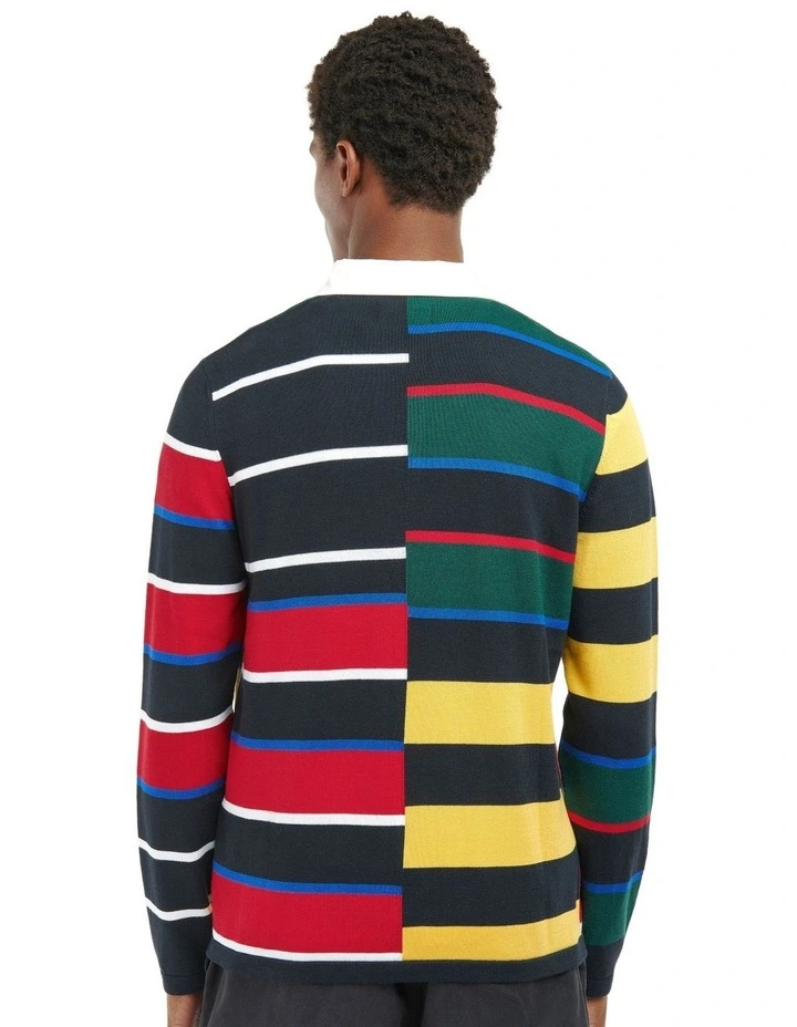 Radcliffe Knitted Rugby in Navy