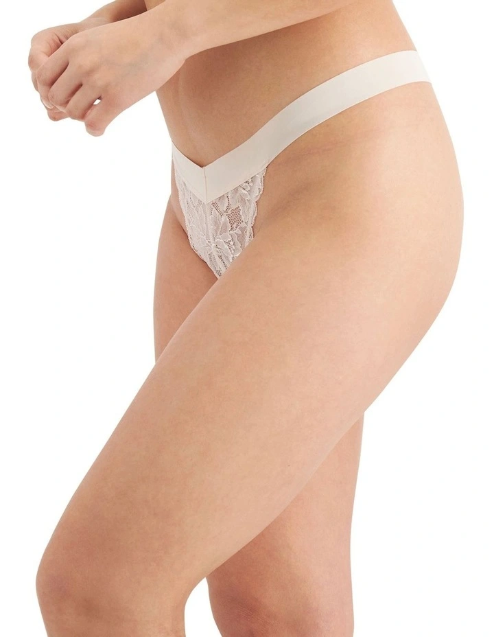 Hi G-String In Pastel Rose
