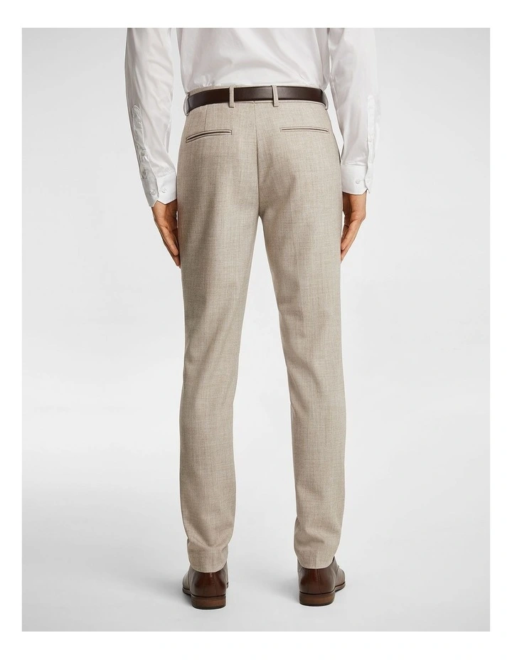 Maverick Skinny Dress Pant in Latte