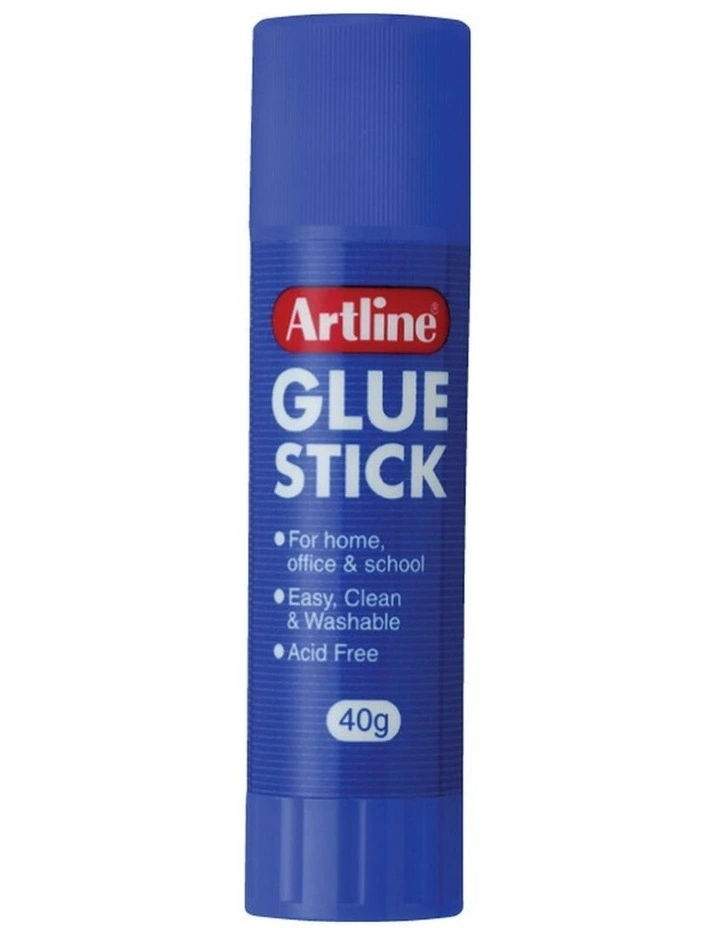 40g Glue Stick Adhesive School/Office Washable Acid Free Paste Clear