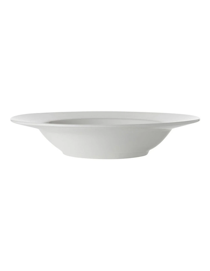 Basics Rim Soup Bowl 23cm in White