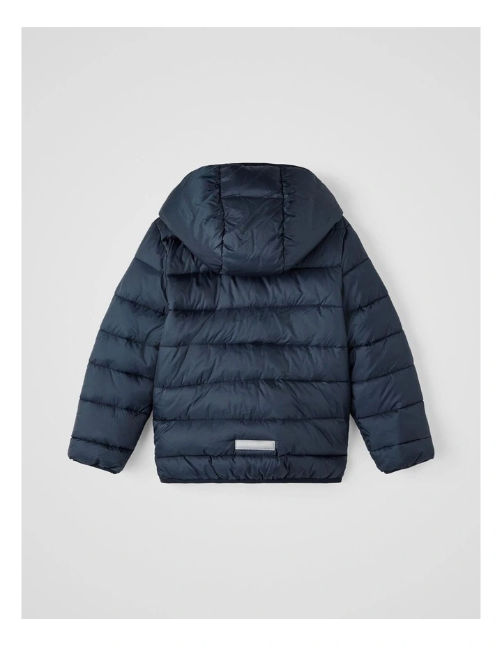 Monty Puffer Jacket in Dark Sapphire