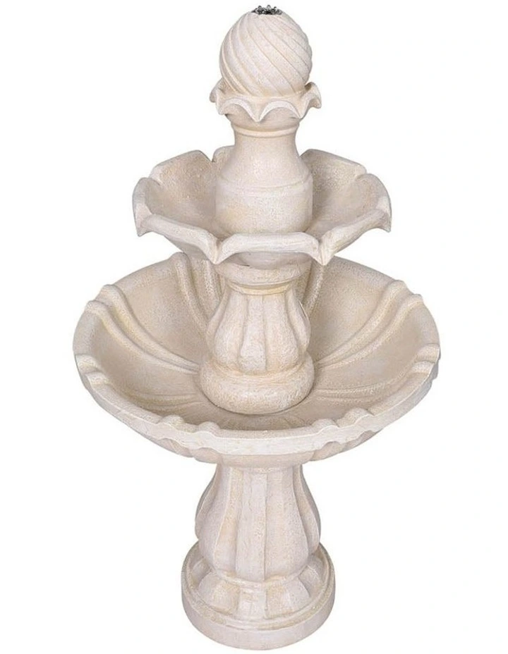 Electric Water Fountain in White