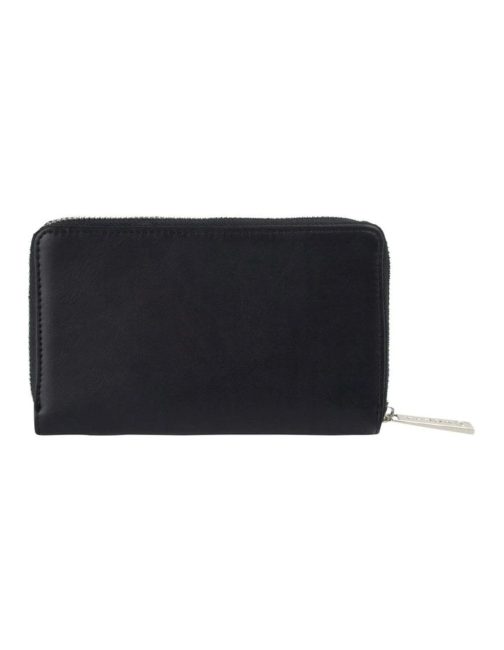 Tessa Long Wallet in Black