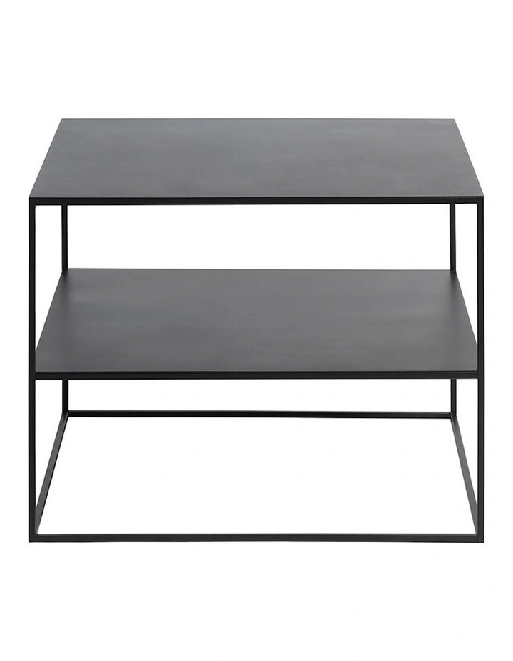 Pebble Coffee Table 65x65cm Black
