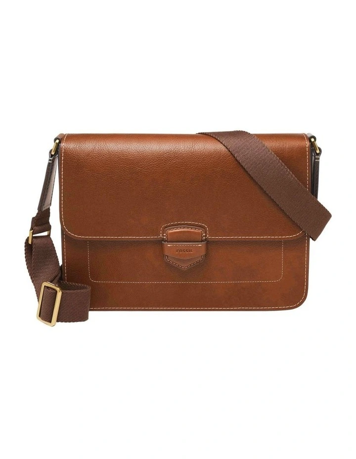 Lennox Messenger Bag in Brown