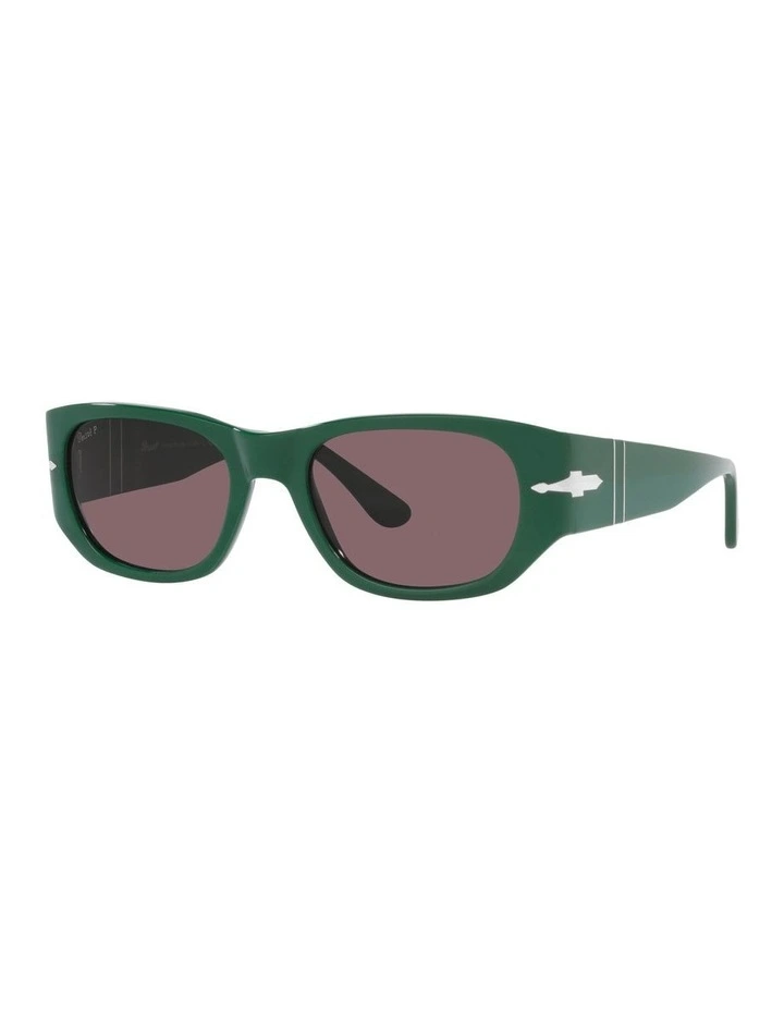 0PO3307S Polarised Sunglasses In Green