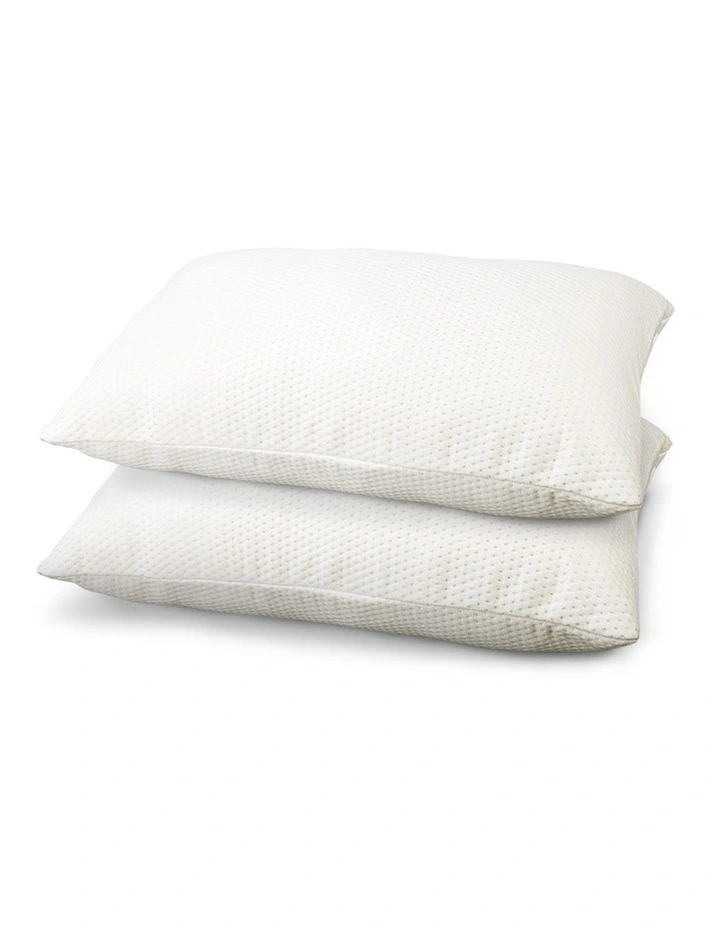 Memory Foam Pillow 19cm in White