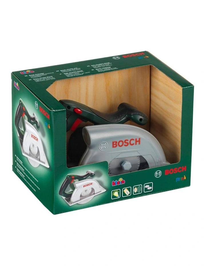 Electric Circular Rotating Saw Blade Playting Toy 23cm in Multi