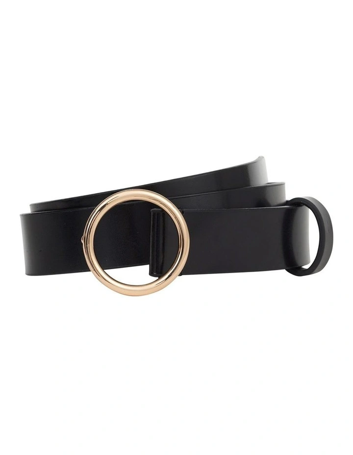 Livi Circle Belt in Black