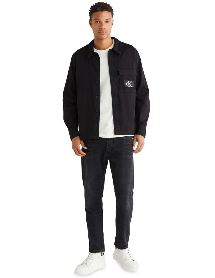 Utility Shirt in Black