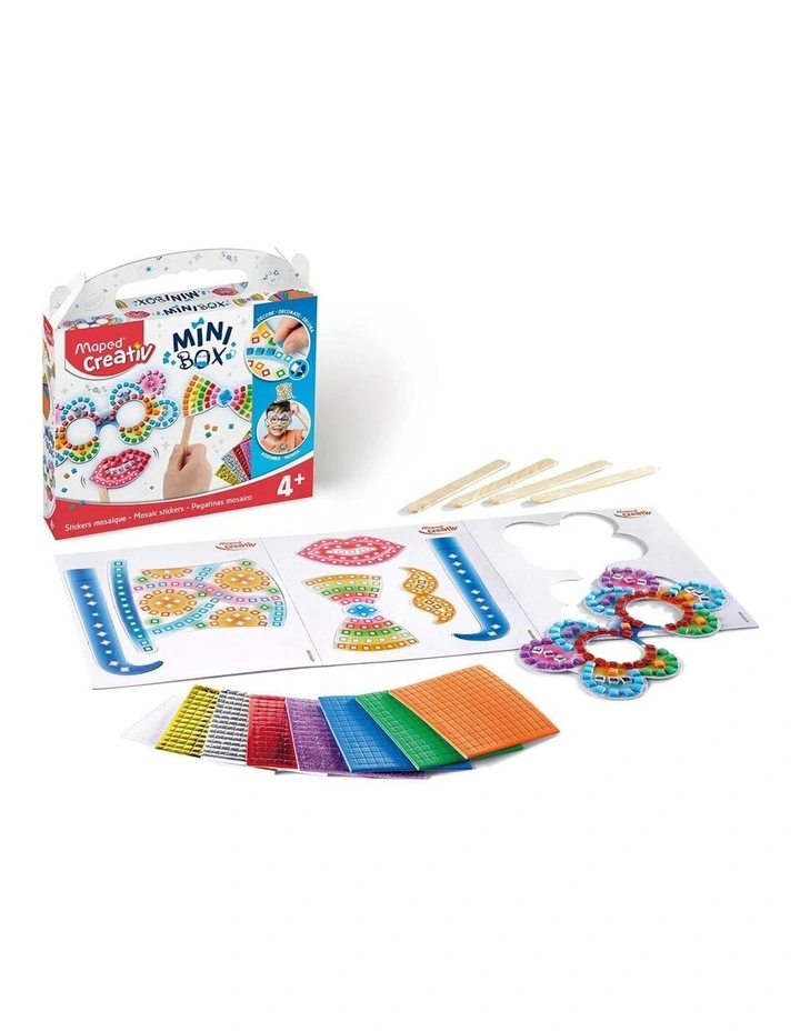 Mini Box Mosaic Kids Activity 4y