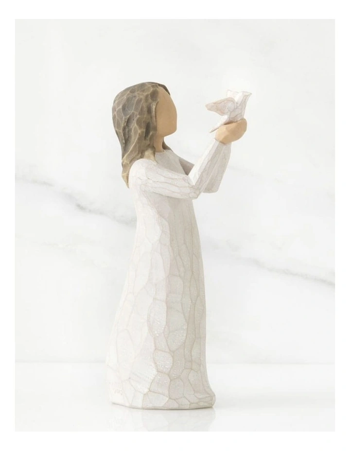 Soar Sculpted Figure in White