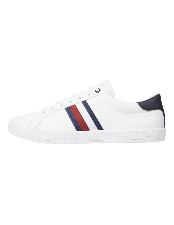 Iconic Stripes Sneaker in White