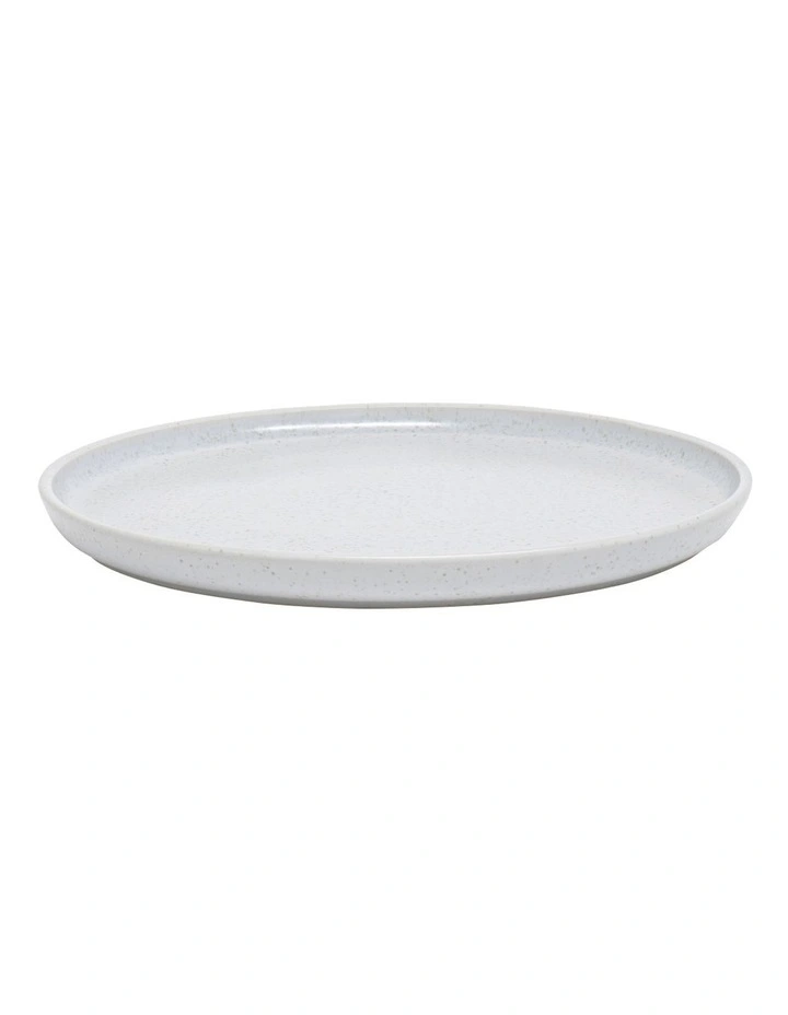 Industry Dinner Plate in White