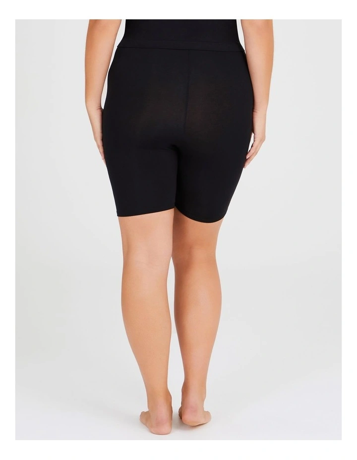 Bamboo Anti Chafe Crop Short Black