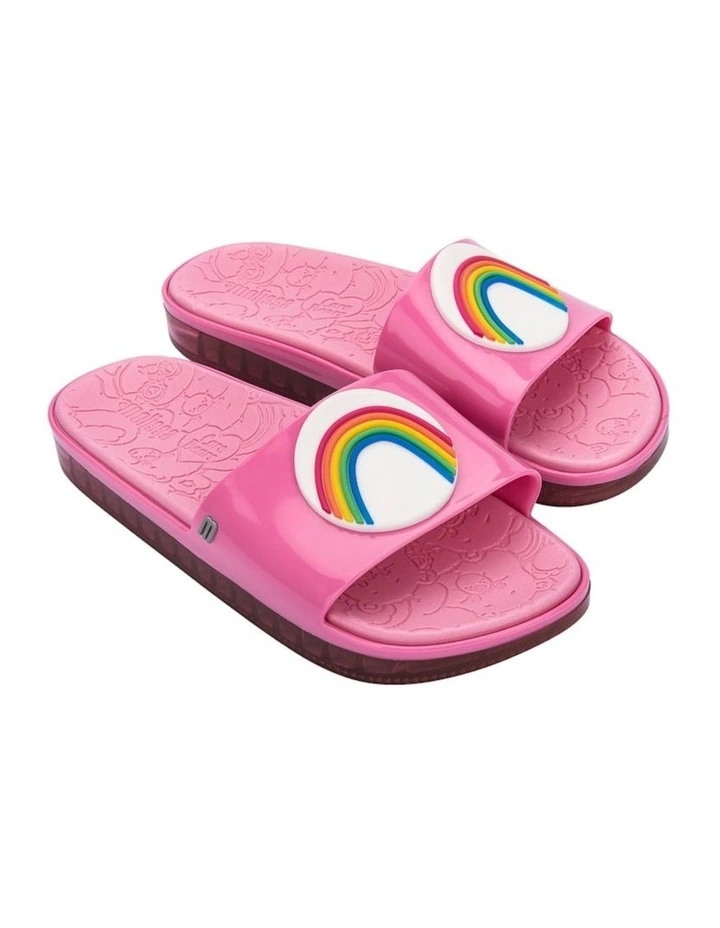 Melissa Next Gen Care Bears Beach Slide in Pink