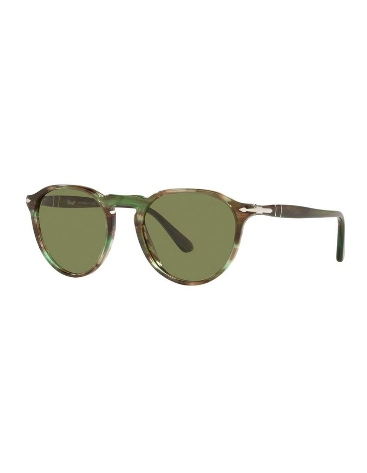 PO3286S Green Sunglasses