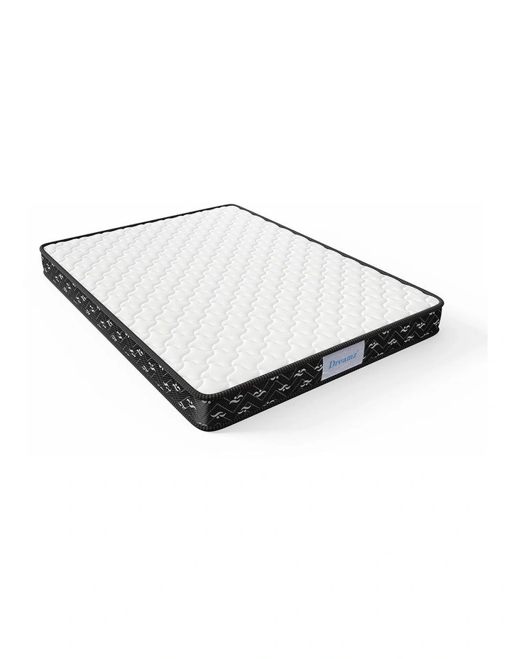 Double Spring Mattress Medium Soft 16cm in White