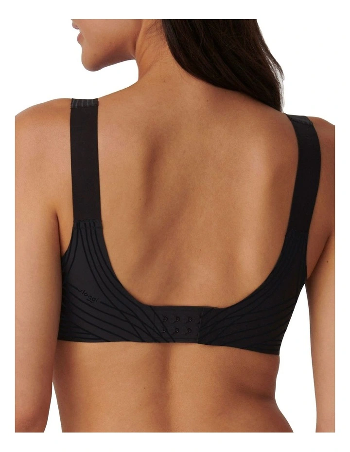 Zero Feel Wirefree Padded Bra Black