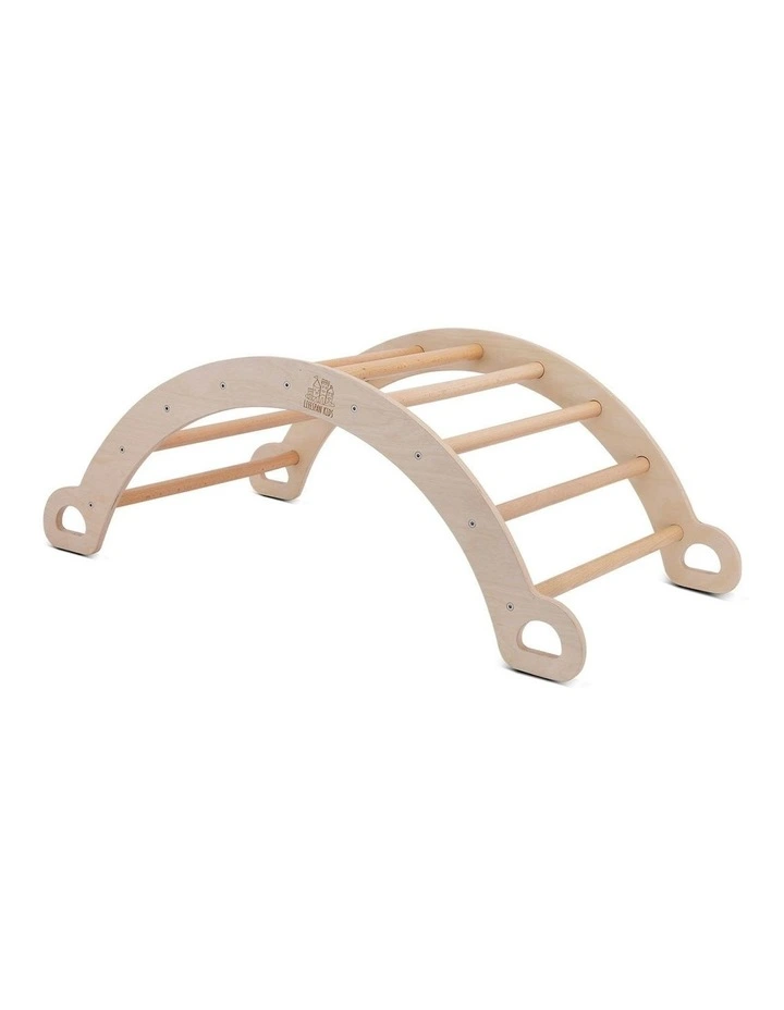 Pikler Climbing Arch in Brown