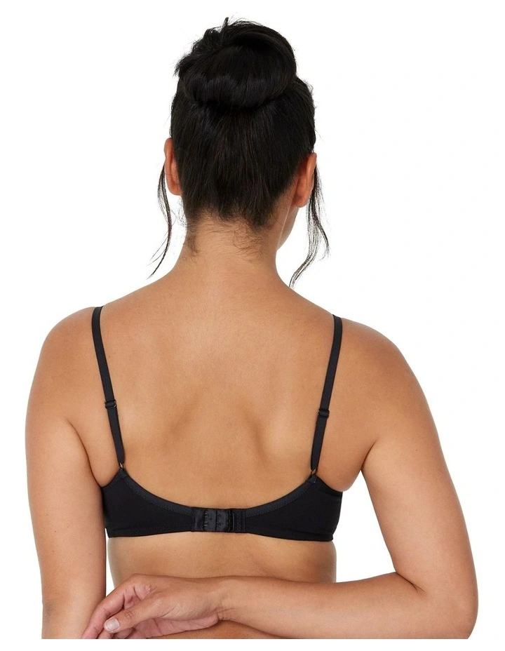 Embrace Full Coverage Contour Bra in Black