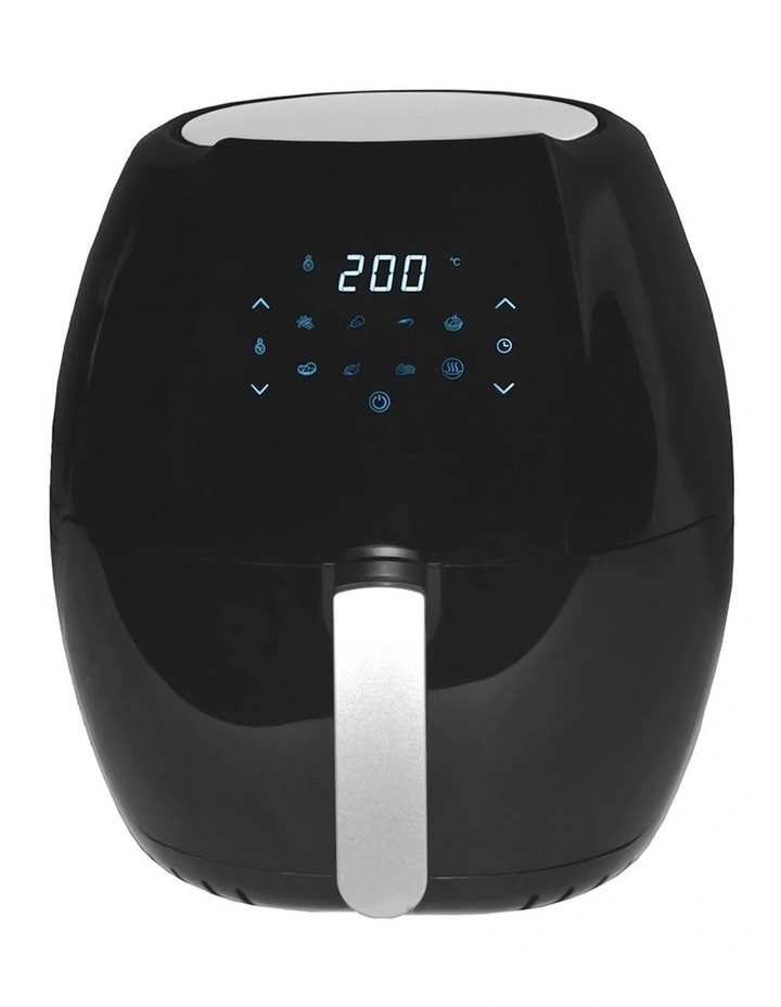 8L Digital Air Fryer Black