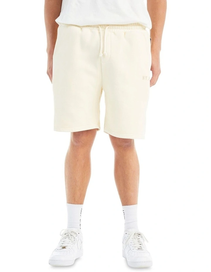 Royal Track Short in Cream