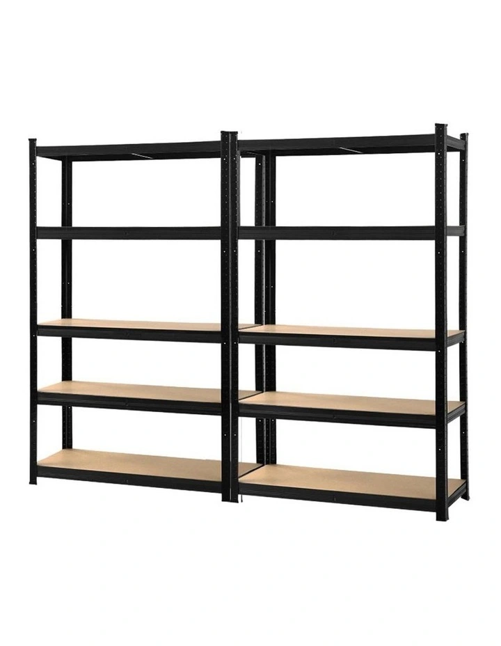 Warehouse Shelving 2X0.9M Black
