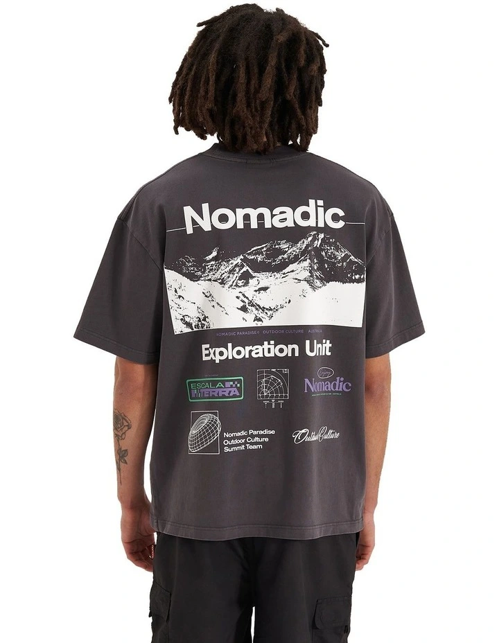 Exploration Street Tee in Pigment Black