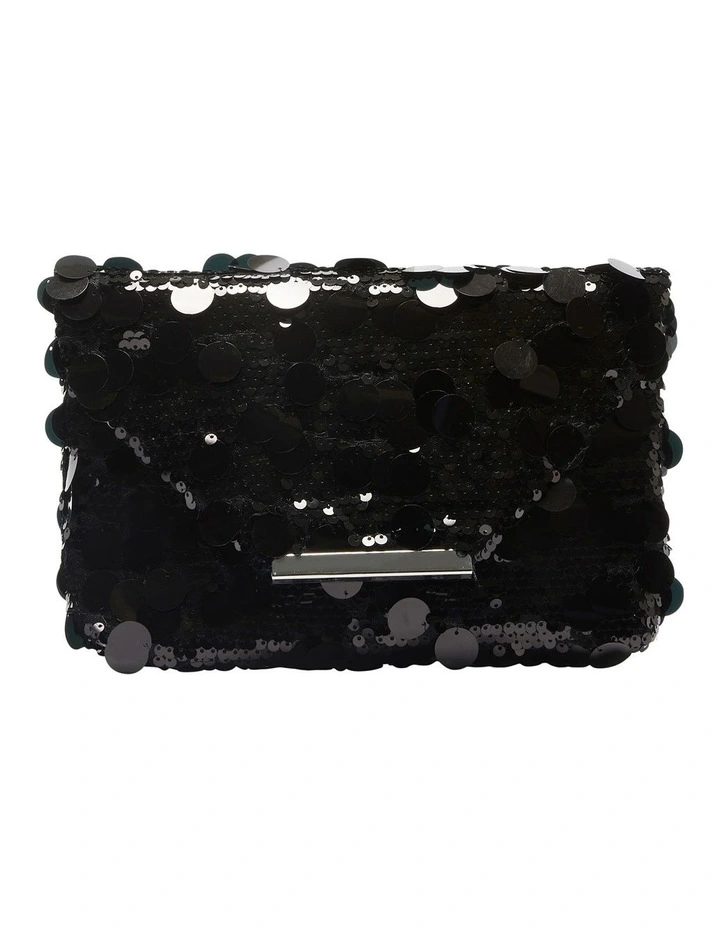 Umma Bag in Black Sequin
