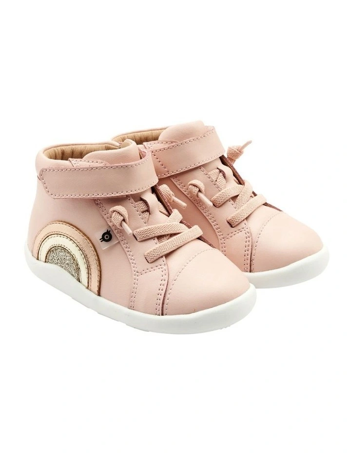 Glow Ground Boots in Pink