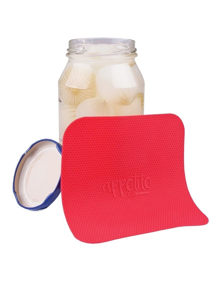 Silicone Jar Opener in Red