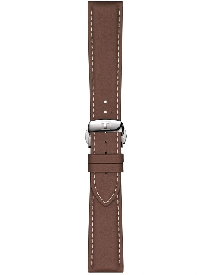 Official Leather 21mm Watch Strap in Brown
